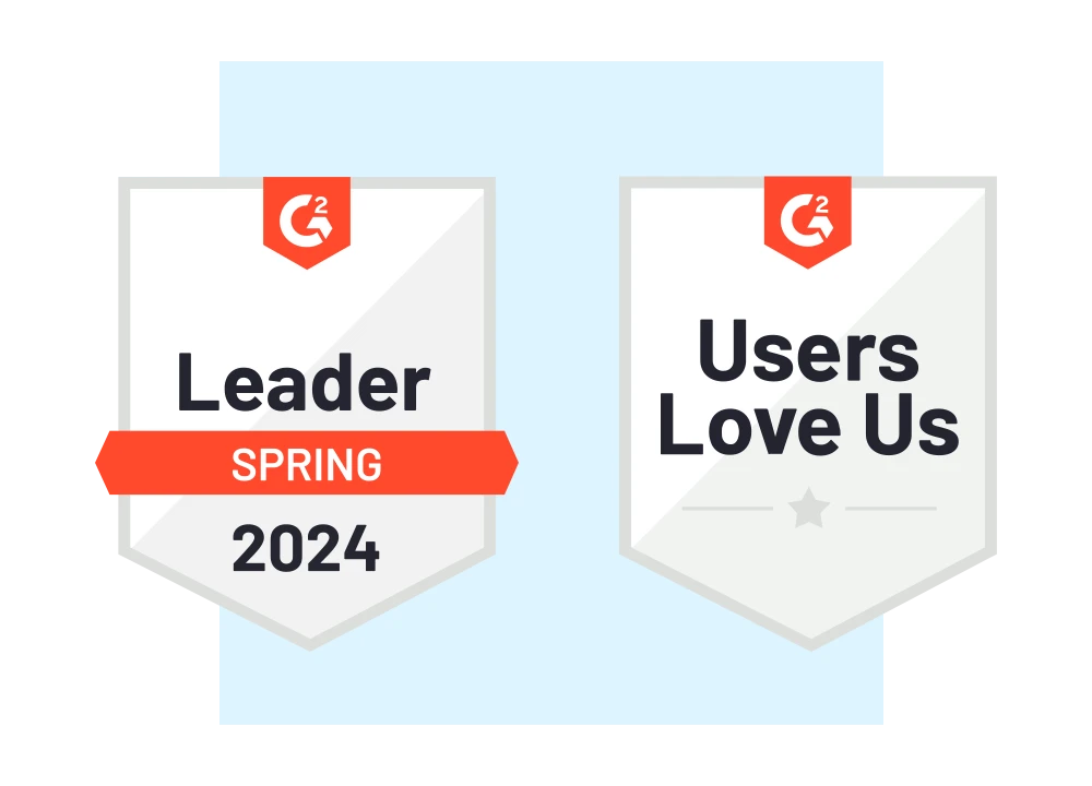 Spring G2 Leader badges for Descartes Shipper TMS